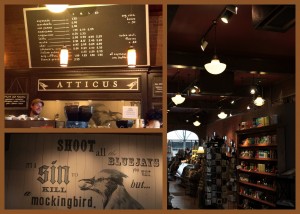 The Saturday in Spokane began with a stop at Atticus, where I enjoyed a Raspberry Oat Bar and a great American!
